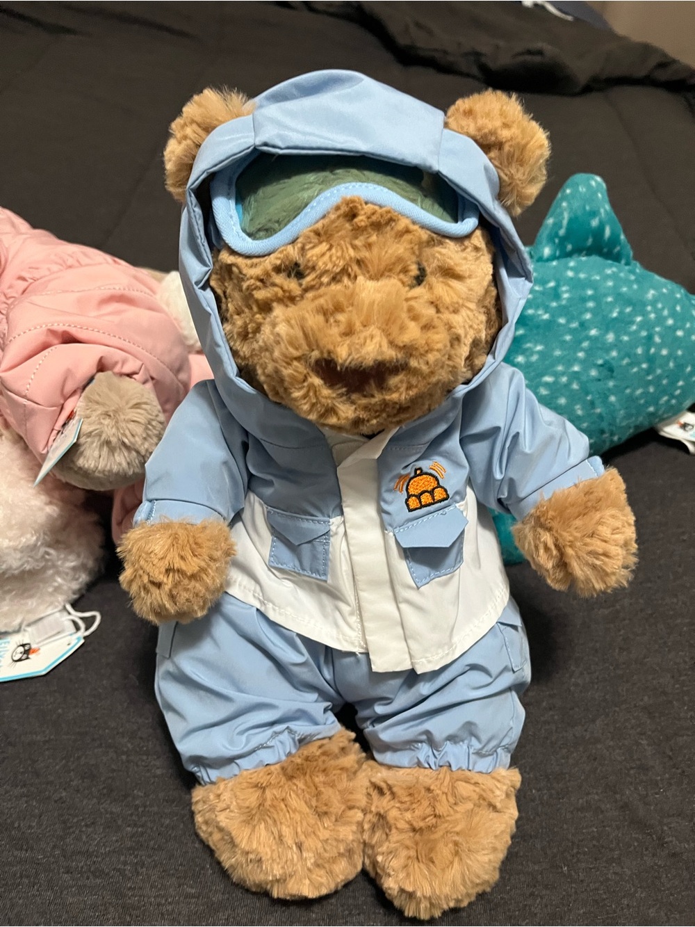 Retired Bartholomew bear jellycat snow suit brand new